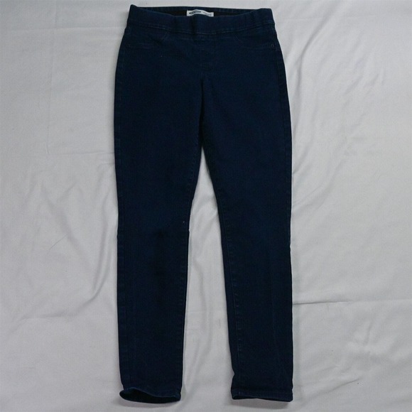 Old Navy 8 Pull On Super Skinny Dark Wash Stretch‎ Denim Jeans - Picture 1 of 7